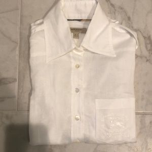 Burberry bottom down shirt